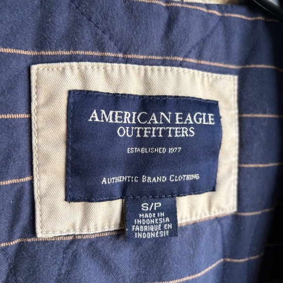American Eagle small men’s khaki jacket *two spots see photos* - Picture 3 of 6